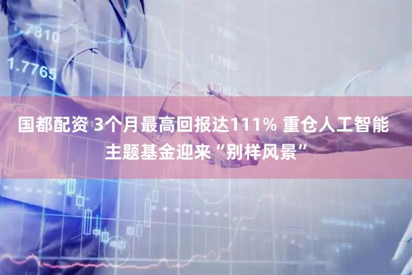 国都配资 3个月最高回报达111% 重仓人工智能 主题基金迎来“别样风景”